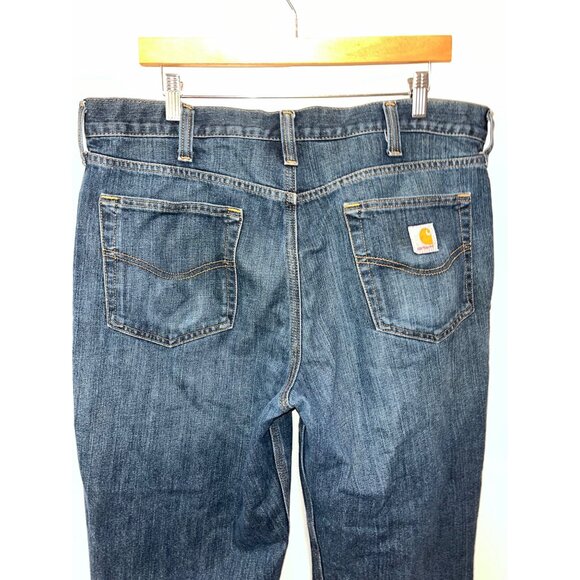Carhartt‎ Mens Relaxed Fit Denim Jeans 36x32 Blue - Picture 2 of 9